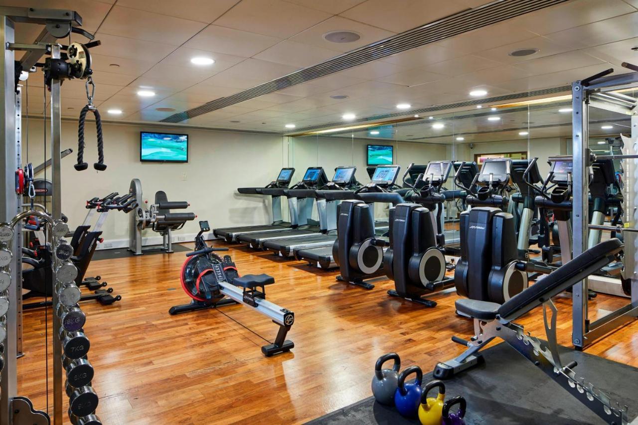 London Marriott Hotel Canary Wharf Exteriér fotografie The gym at the hotel