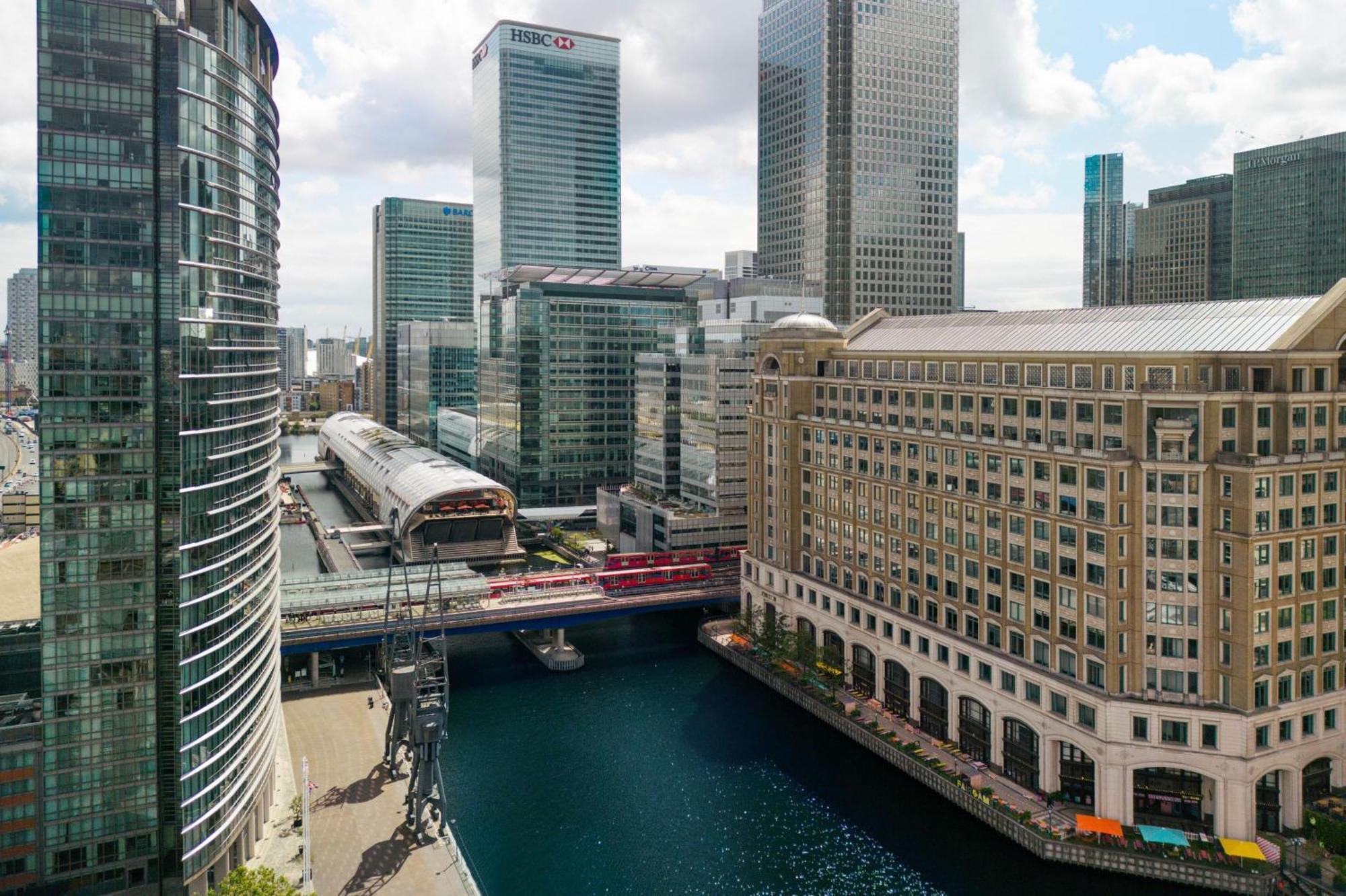 London Marriott Hotel Canary Wharf Exteriér fotografie Canary Wharf